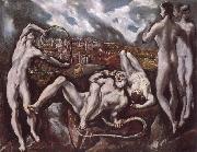 El Greco Laocoon oil painting artist
